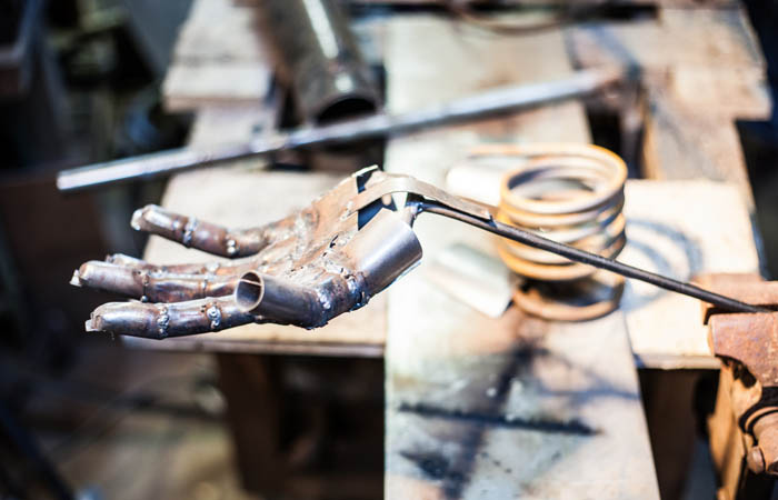 Impressionen Atelier Sren Clausen  Annemone Taake - http://annemone-taake.com