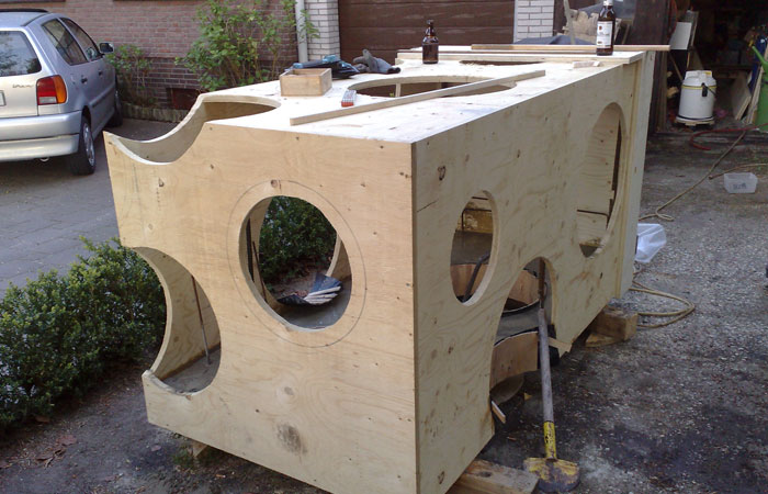 Der Btaonkse am Stellwerk in Bargteheide
