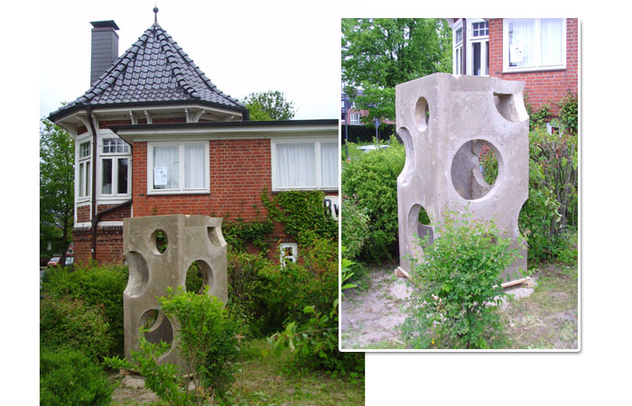 Der Btaonkse am Stellwerk in Bargteheide