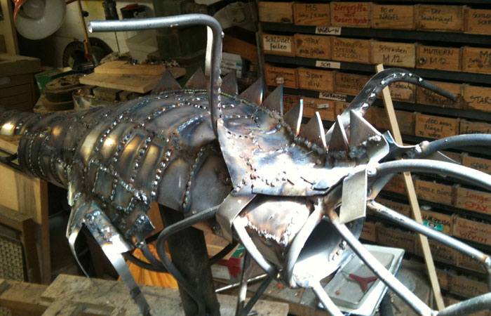 Drache fr Zmigrod - Kunst von Sren Clausen
