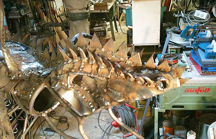 Drache fr Zmigrod - Kunst von Sren Clausen