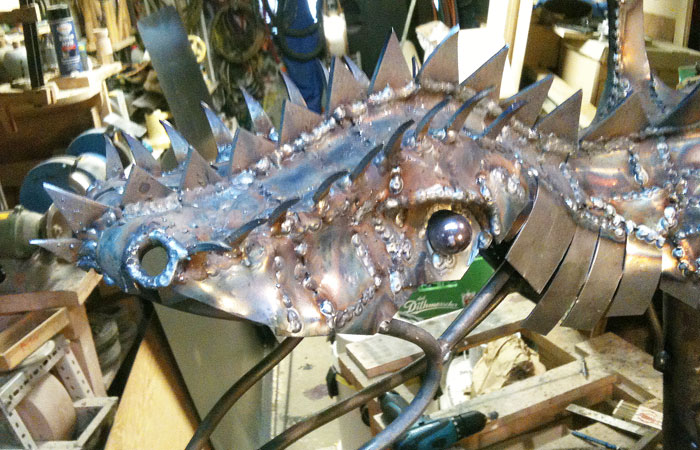 Drache fr Zmigrod - Kunst von Sren Clausen