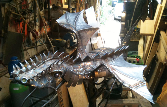 Drache fr Zmigrod - Kunst von Sren Clausen