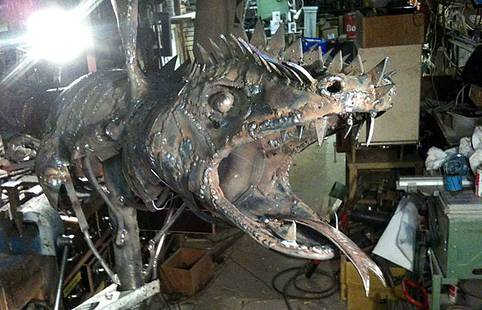 Drache fr Zmigrod - Kunst von Sren Clausen