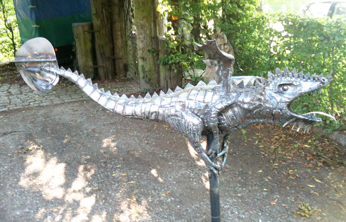 Drache fr Zmigrod - Kunst von Sren Clausen