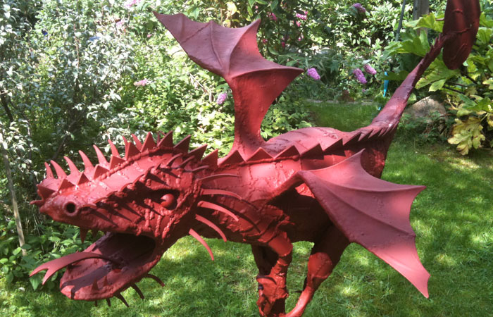 Drache fr Zmigrod - Kunst von Sren Clausen