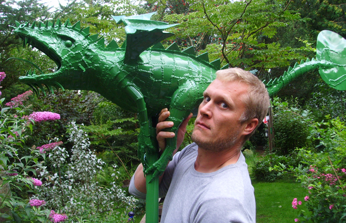 Drache fr Zmigrod - Kunst von Sren Clausen