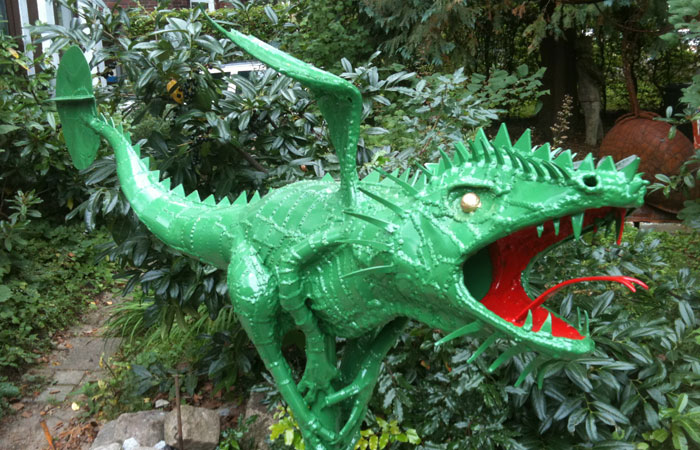 Drache fr Zmigrod - Kunst von Sren Clausen