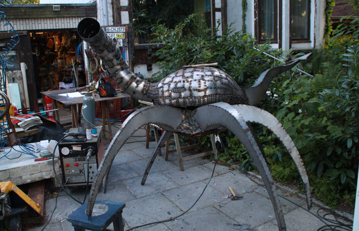 Der Wanderpenis - Kunst von Sren Clausen